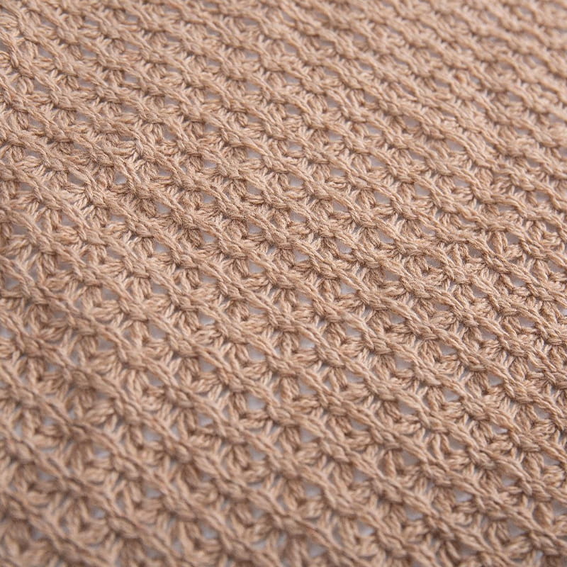 Kötött üreges bordás jacquard spandex ruházat szövet